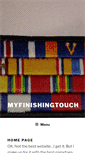 Mobile Screenshot of myfinishingtouch.com